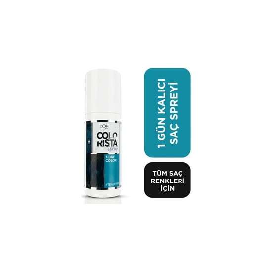 L'oreal Paris Loreal Paris Colorista Sprey 1 Day Color Turquoise 75 Ml
