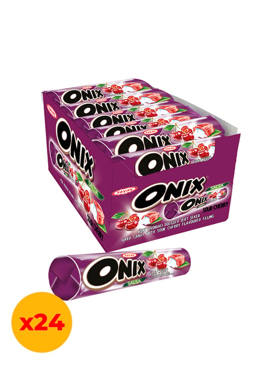 Tayaş Onix Salsa Vişneli Sert Şeker 22,4 Gr