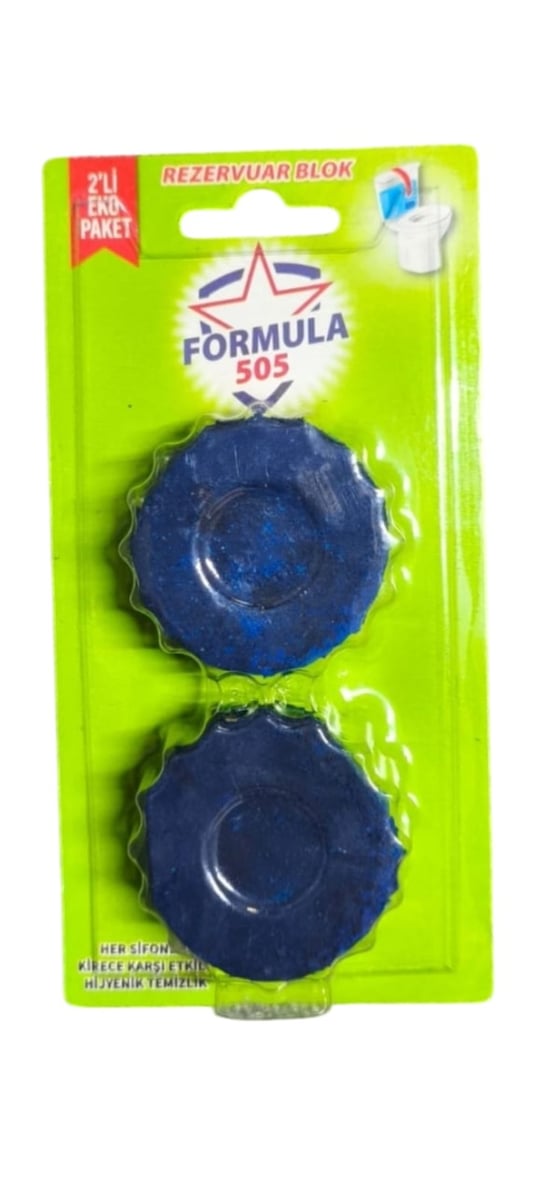 Formula 505 Klozet Rezervuar Bloğu 2*50 Gr