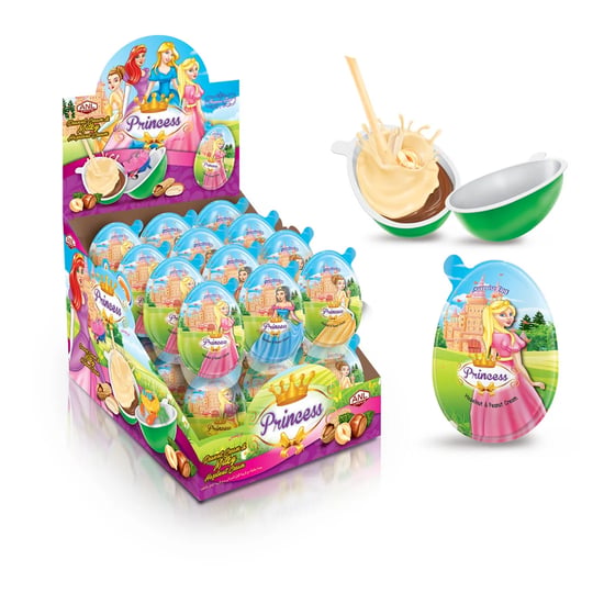 Anl Princess Sütlü ve Oyuncaklı Sürpiz Yumurta Çikolata 15 Gr