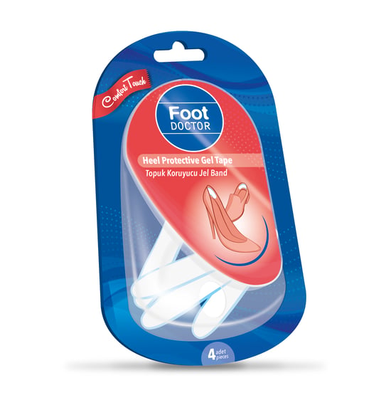 Foot Doctor Topuk Koruyucu Jel Band 4 Adet