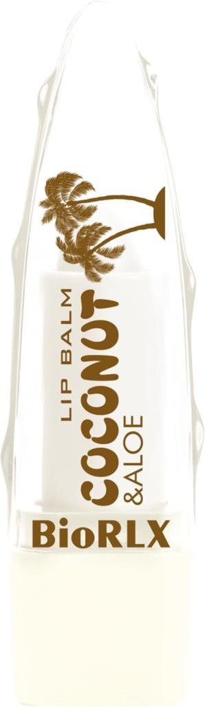 Biorlx Coconut Aloe Vera Lip Balm Color Free