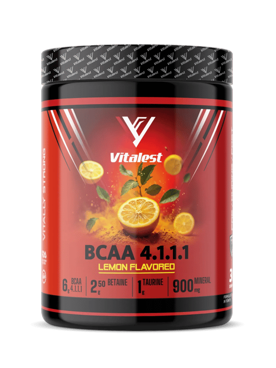Vitalest Bcaa 4.1.1.1 Limon Aromalı 444g. 30 Servis
