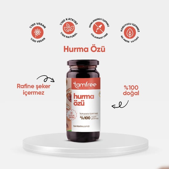Tam Tarım Tam Free Hurma Özü 315 GR