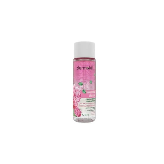 Dermokil %100 Doğal Gül Suyu Çift Fazlı Makyaj Temizleyici 150 Ml