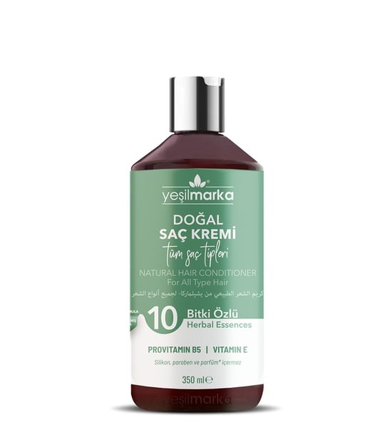 Yeşilmarka Doğal Saç Kremi Tüm Saç Tipleri İçin 350 ml