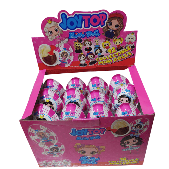 Bonart Mini Doll Oyuncaklı Çikolatalı Yumurta 20 Gr (büyük Boy)