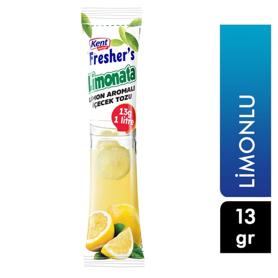 Kent Boringer Fresher's Limonata Toz İçecek 13 gr
