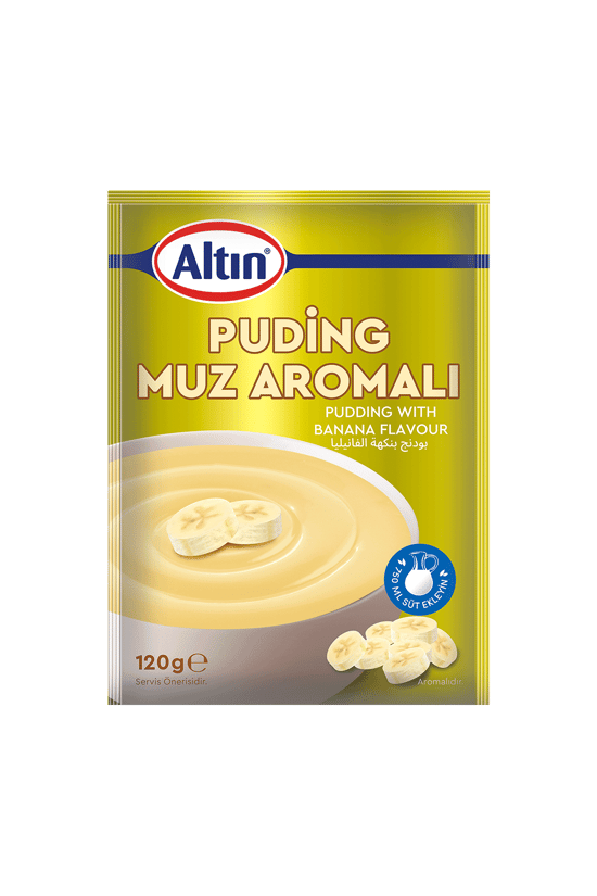 ALTIN Puding Muz Aromalı 120gr