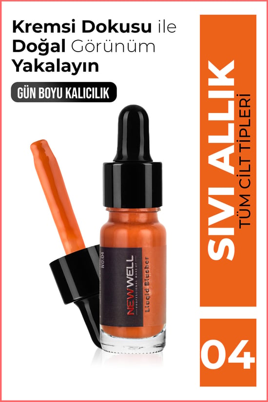 New Well Sıvı Allık (mat) No:04