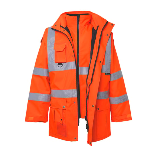 Blacksafe PRB-1103 ProBasic 5 in 1 Hi-Vis Jacket