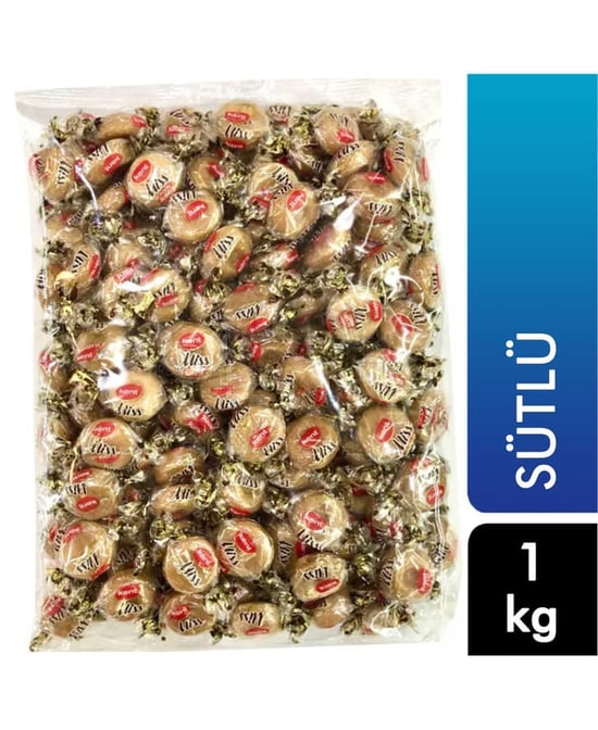 Kent Miss Bonbon Bayram Şekeri 1 kg Sütlü