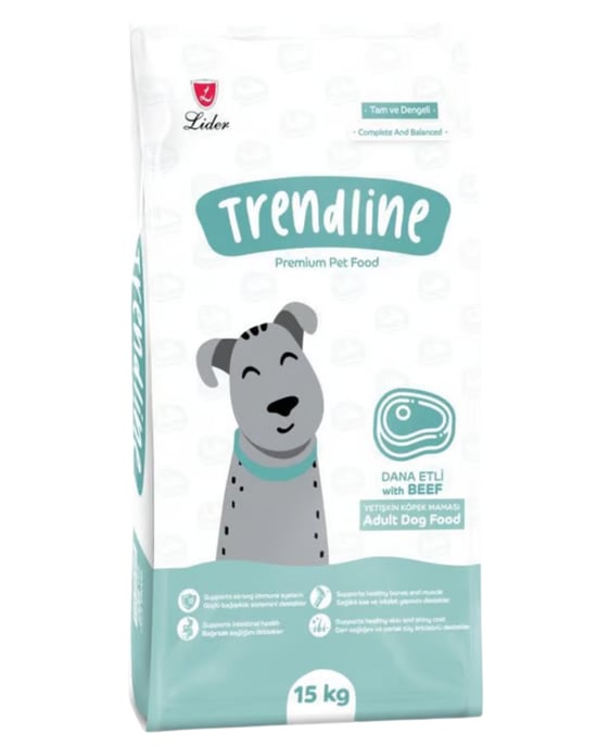 Trendline Dog Biftekli Köpek Maması 15 Kg