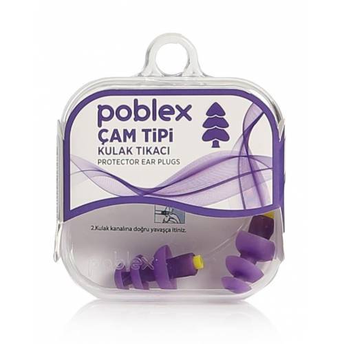 Poblex Çam Tipi Kulak Tıkacı -m-