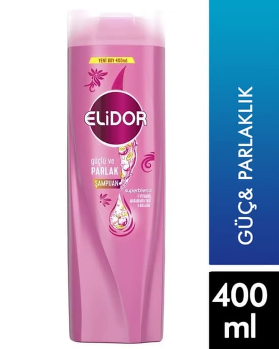Elidor Güçlü&parlak Şampuan 400 Ml