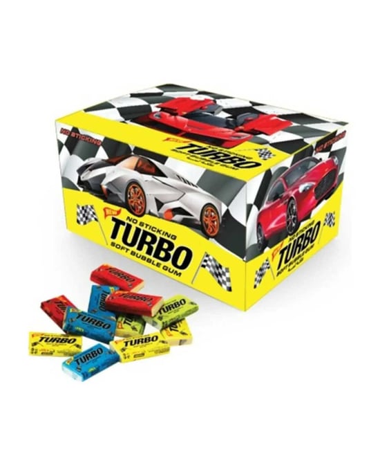 Turbo Sakız 100'lü Paket Tuttu Furitti Aromalı