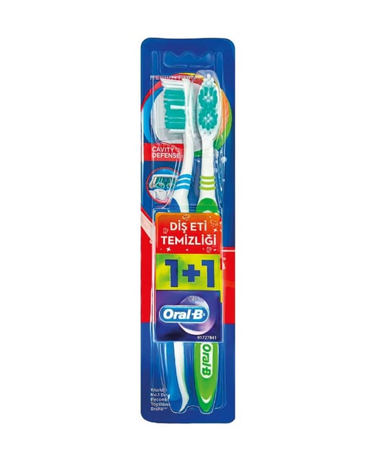 Oral-b Diş Fırçası Cavitiy Defence 1+1