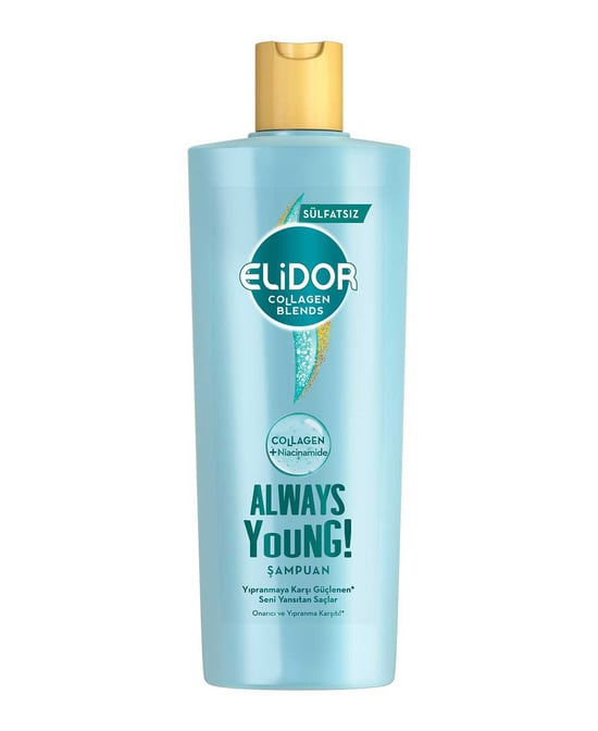 Elidor Sülfatsız Always Young Yıpranma Karşıtı Şampuan 350 Ml