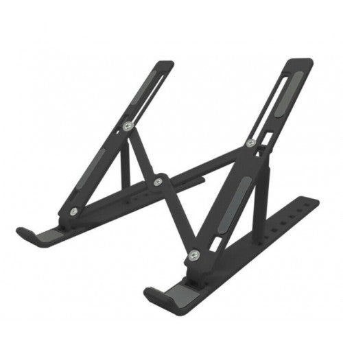 Dİyari Firsat 7 Kademeli Ayarlı Katlanabilir Laptop Tablet Standı Siyah