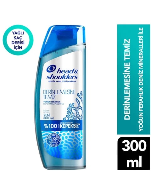 Head & Shoulders Derinlemesine Temiz Yoğun Ferahlık 300 Ml