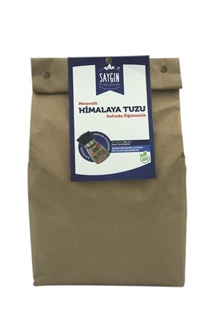 SAYGIN Dökme Himalaya Tuzu Sofrada Öğütmelik (10 Kg Çuval)