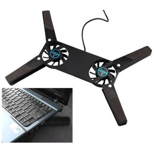 Diyari Firsat Katlanabilir Laptop Soğutucu 2 Fanlı