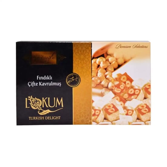 Kastamonu Meşhur Sepetçioğlu Fındıklı Çifte Kavrulmuş Lokum 300g