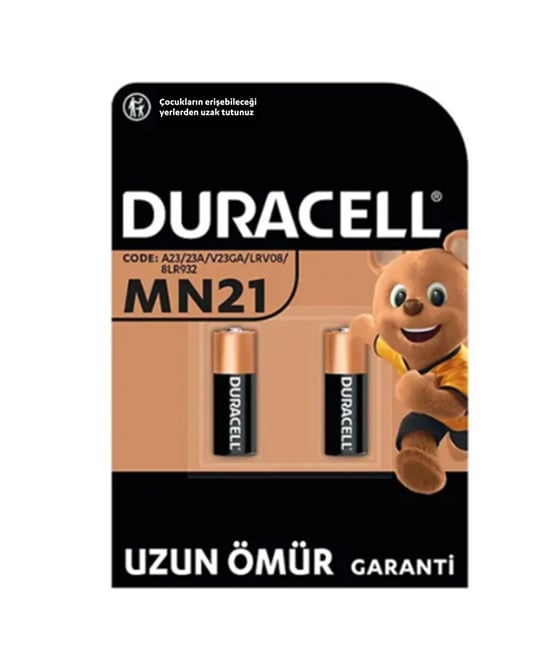 Duracell Pil Özel Alkalin Mn21 12 Volt 2'li Paket