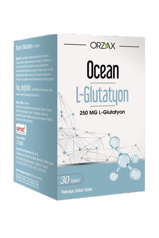 Ocean L-glutatyon 250 Mg 30 Tablet