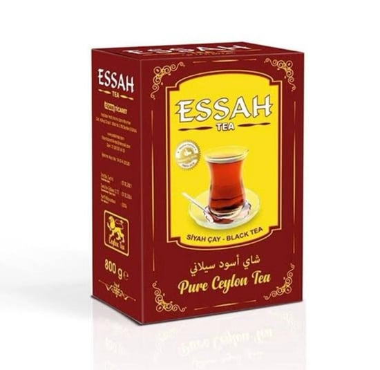 Essah Çay 800gr Sri Lanka Menşeli İthal Siyah Çay - Bordo