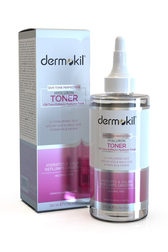 Dermokil Cilt Tonu Eşitleyici Hyaluron Tonik 200 Ml
