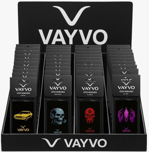 Vayvo Kağıt Oto Araç Kokusu Premium Seri Adet Standlı