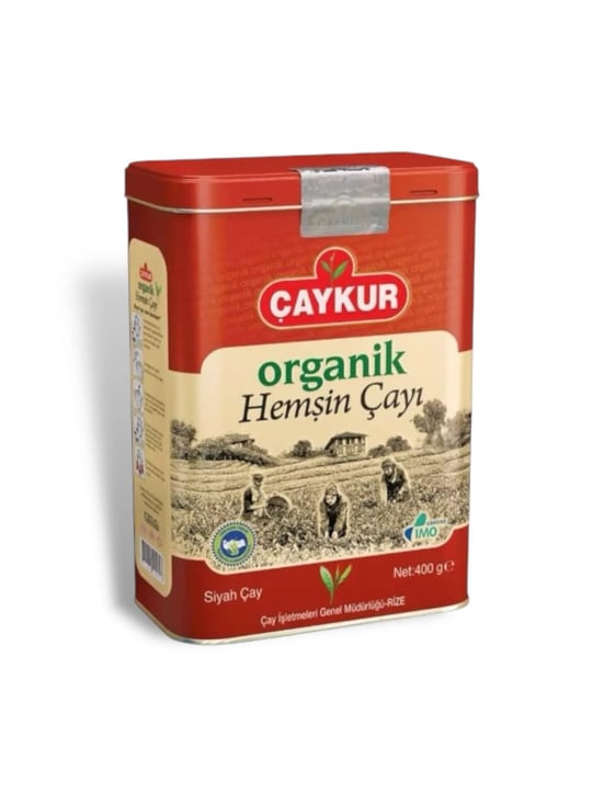 Çaykur Organik Hemşin Çayı (Teneke Kutu) 400 gr