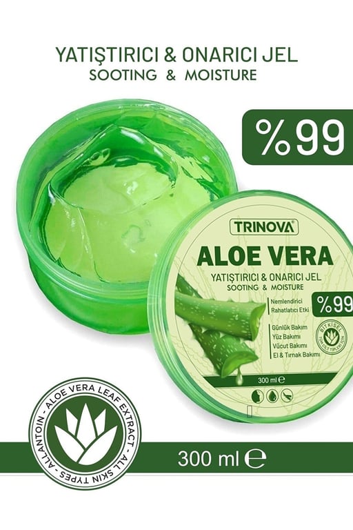 Trinova Aloe Vera Nemlendirici Dinlendirici Jel 300 Ml