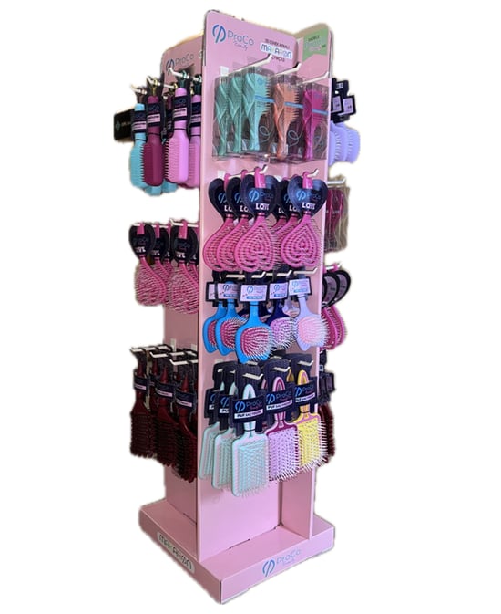 Proco Beauty Saç Fırçaları Karma Stand 198'li