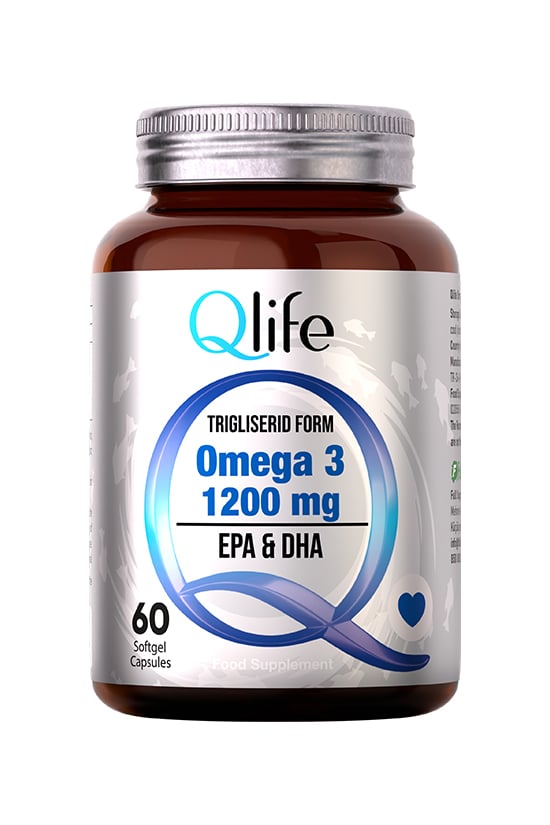 Qlife Omega 3 960 mg 60 Softjel Kapsül