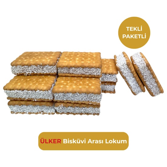 Arı Lokumları Bisküvi Arası Lokum (kıstırma) - 64 Adet