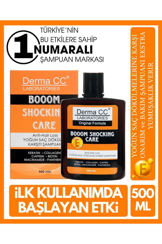 Derma CC LABORATORIES Yoğun Saç Dökülmesine Karşı Şampuan 500ml