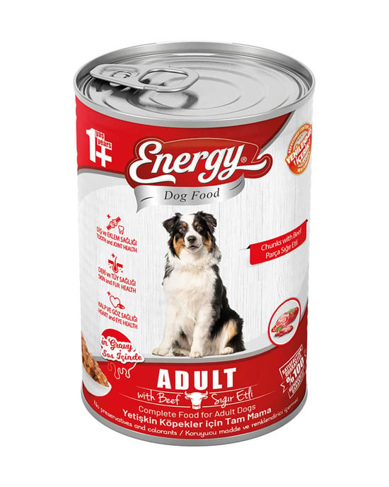 Energy Yaş Köpek Maması 400 Gr Sığır Etli