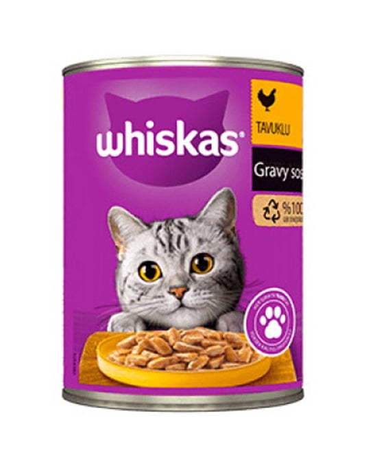 Whiskas Kedi Maması 400 Gr Konserve Tavuklu