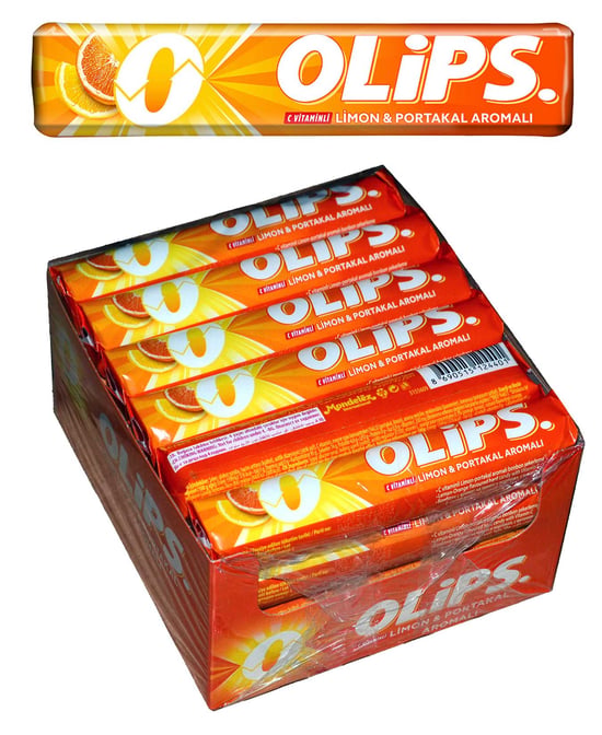 Olips Limon Portakal 28gr 24'lü Paket