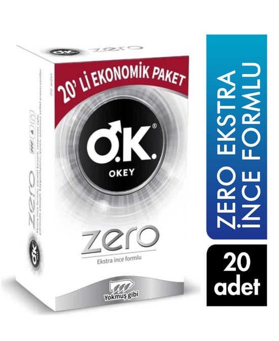 Okey Prezervatif 20'li Zero