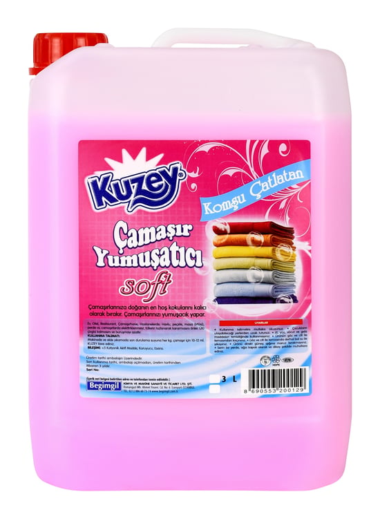 Kuzey Çamaşır Yumuşatıcı Nergis ve Lilyum Çiçeği 3000 Ml