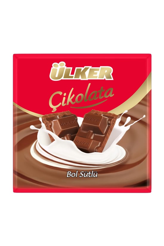 Ülker Bol Sütlü Kare Çikolata 60 G 6'lı Paket