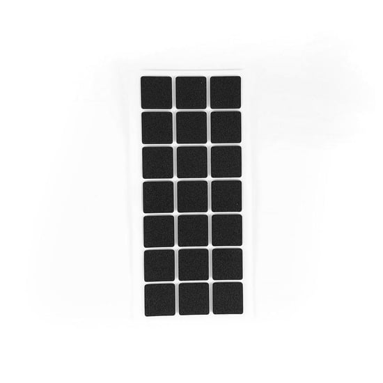 Furndiy Kendinden Yapışkanlı Kare Kaydırmaz 30 Mm X 30 Mm Siyah 2