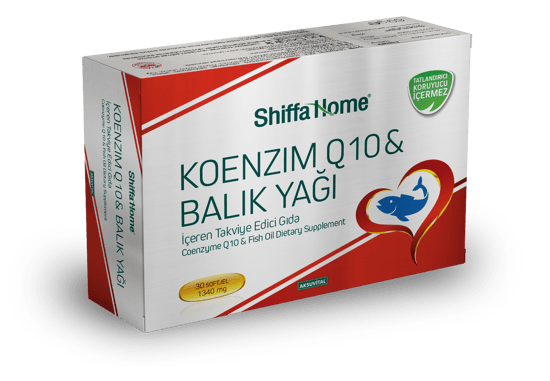 Shiffa Home Koenzim Q10 & Balık Yağı 30 Softjel -1340 Mg