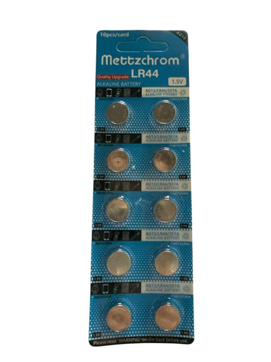 Mettzchrom Ag13 lr44 1.5v Lazer Oyuncak Pil 10'lu