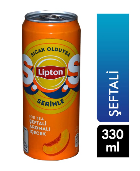 Lipton Ice Tea 330 Ml Teneke Şeftali