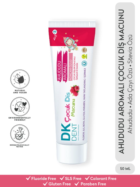 Dermokil Çocuk Diş Macunu 50 Ml Ahududu Aromalı
