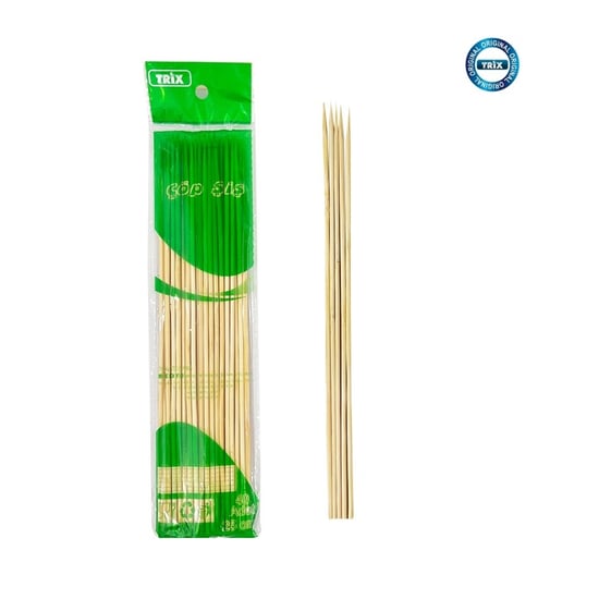 Çöp Şiş 25 Cm X 40 Adet Poşette ; 1 Paket = 10 Poşet